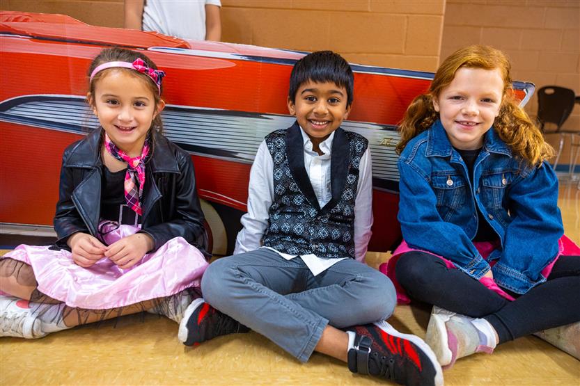Students dress up for '50s day